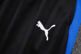 25-26 Al-Hilal Blue Kids Half Pull Tracksuit #E25169(童装)(半拉链)