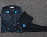 25-26 Napoli Dark grey Kids Jacket Tracksuit #E25161(童装)