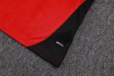 25-26 Al-Hilal Red Kids Half Pull Tracksuit #E25170(童装)(半拉链)