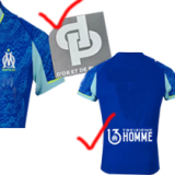 25-26 Marseille Third 1:1 Fans Soccer Jersey
