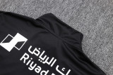 25-26 Al-Hilal Black Half Pull Tracksuit #B2598(半拉链)