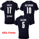 25-26 Marseille Away Player Version Soccer Jersey