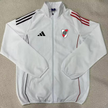 25-26 River Plate White Windbreaker