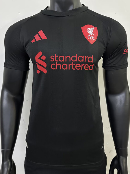25-26 LIV Black Special Edition Player Version Soccer Jersey (红标)