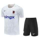 25-26 CHE White Training Short Suit