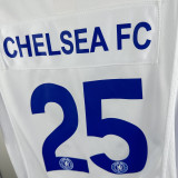 25-26 CHE #25 Casual Edition White NFL Jersey