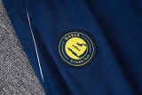 25-26 Al-Nassr Royal blue Half Pull Tracksuit #B25110(半拉链)