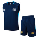 25-26 Gremio Royal blue Tank top and shorts suit #D25197