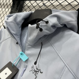 2025 ARC-TERYX Light blue Outdoor Jackets #RK1101软料