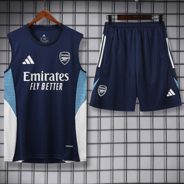 25-26 ARS Royal blue Tank top and shorts suit