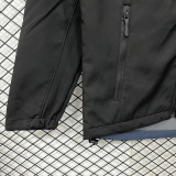 25-26 PSG Jordan Black Outdoor Jackets #RK901软料