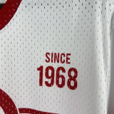 2026 Hawks White Retro High Quality Casual T-Shirt #MN