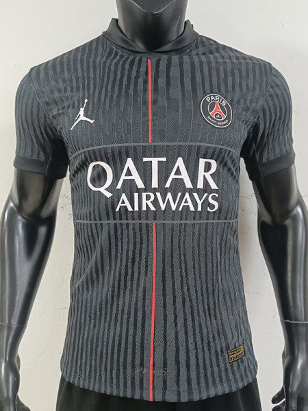 25-26 PSG Jordan Fourth Player Version Soccer jersey