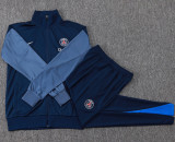 25-26 PSG Royal blue Jacket Tracksuit #A2592