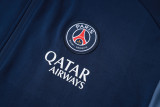 25-26 PSG Royal blue Jacket Tracksuit #A2592