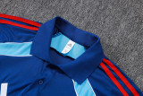 25-26 ARS Fancy blue Short shirts and Long trousers Suit #C2566
