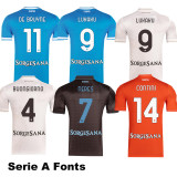 25-26 Napoli Halloween Orange Player Version Soccer Jersey
