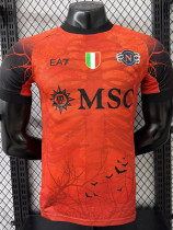 25-26 Napoli Halloween Orange Player Version Soccer Jersey