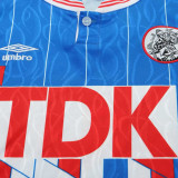 1988-1990 Ajax Away Kids Retro Soccer Jersey