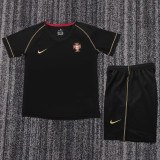 2006 Portugal Away Kids Retro Soccer Jersey