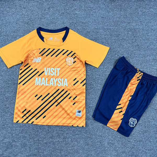 25-26 Cardiff City Third Kids Soccer Jersey