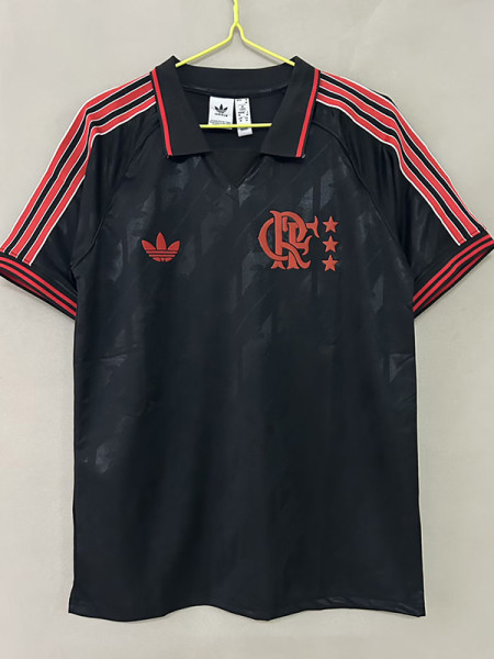 25-26 Flamengo Black Casual Edition Training shirts