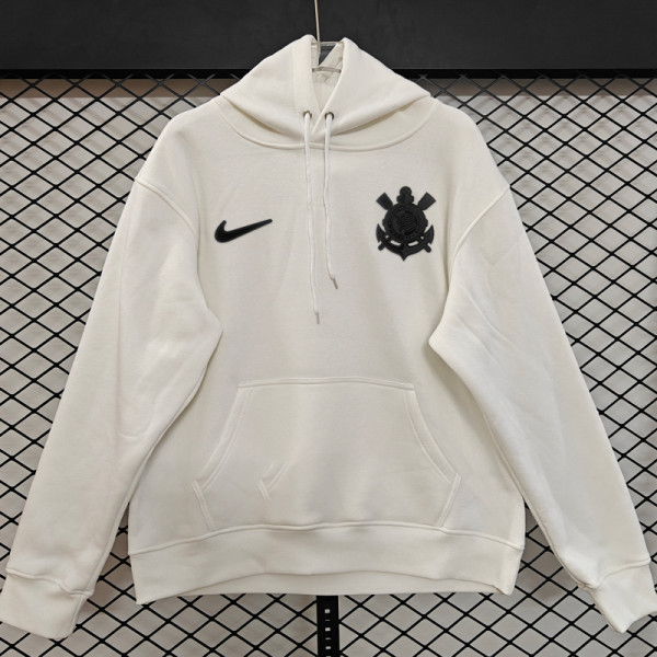 25-26 Corinthians White Hoody 白色(黑标加绒)