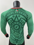 26-27 Mexico Home Long Sleeve Player Version Soccer Jersey (长袖球员)