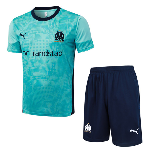 25-26 Marseille Light green Training Short Suit #D25232