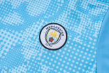 25-26 Man City Light blue Training Short Suit #D25219