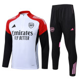 25-26 ARS White Half Pull Tracksuit #B25115(半拉链)