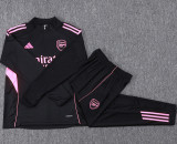 25-26 ARS Black Half Pull Tracksuit #B25116(半拉链)