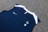 25-26 TOT Royal blue Tank top and shorts suit #D25227