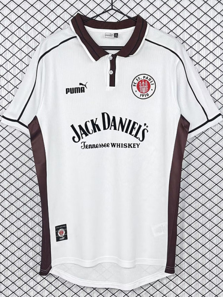 1999-2000 ST PAULI Home Retro Soccer Jersey