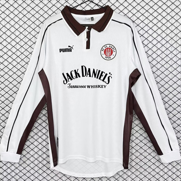 1999-2000 ST PAULI Home Long Sleeve Retro Soccer Jersey (长袖)