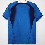 2006 Italy Home Blue Retro Soccer Jersey