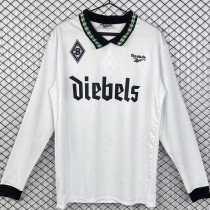 1995-1996 Monchengladbach Home Long Sleeve Retro Soccer Jersey (长袖)