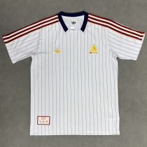 25-26 Roma White Casual Edition Fans Training shirts
