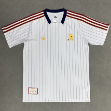 25-26 Roma White Casual Edition Fans Training shirts