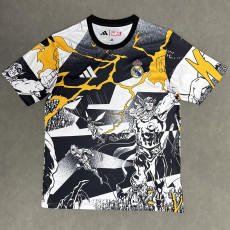 25-26 RMA White Black Joint Edition Training Shirts (漫威)
