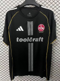 25-26 Nürnberg FC Black Fans Soccer Jersey
