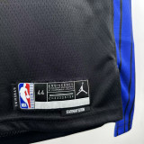 25-26 KNICKS TOWNS #32 Black Top Quality Hot Pressing NBA Jersey