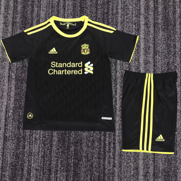 2010-2011 LIV Third Kids Retro Soccer Jersey