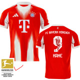 25-26 Bayern Home Print Special Edition Photo Number Fans Soccer Jersey