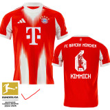 25-26 Bayern Home Print Special Edition Photo Number Fans Soccer Jersey