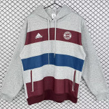 25-26 Bayern Gray Retro Hoody