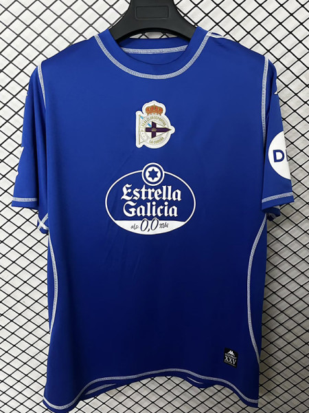 25-26 La Coruna Blue Special Edition Fans Soccer Jersey