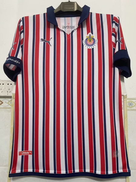 2018 Chivas Guadalajara Club World Cup Home Retro Soccer Jersey