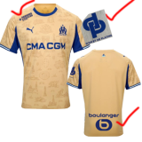 25-26 Marseille Earthy Yellow Player Version Soccer Jersey