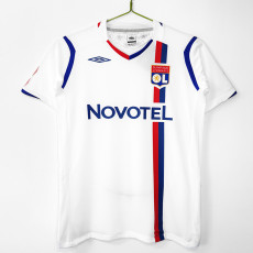 2008-2009 Lyon Home Retro Soccer Jersey